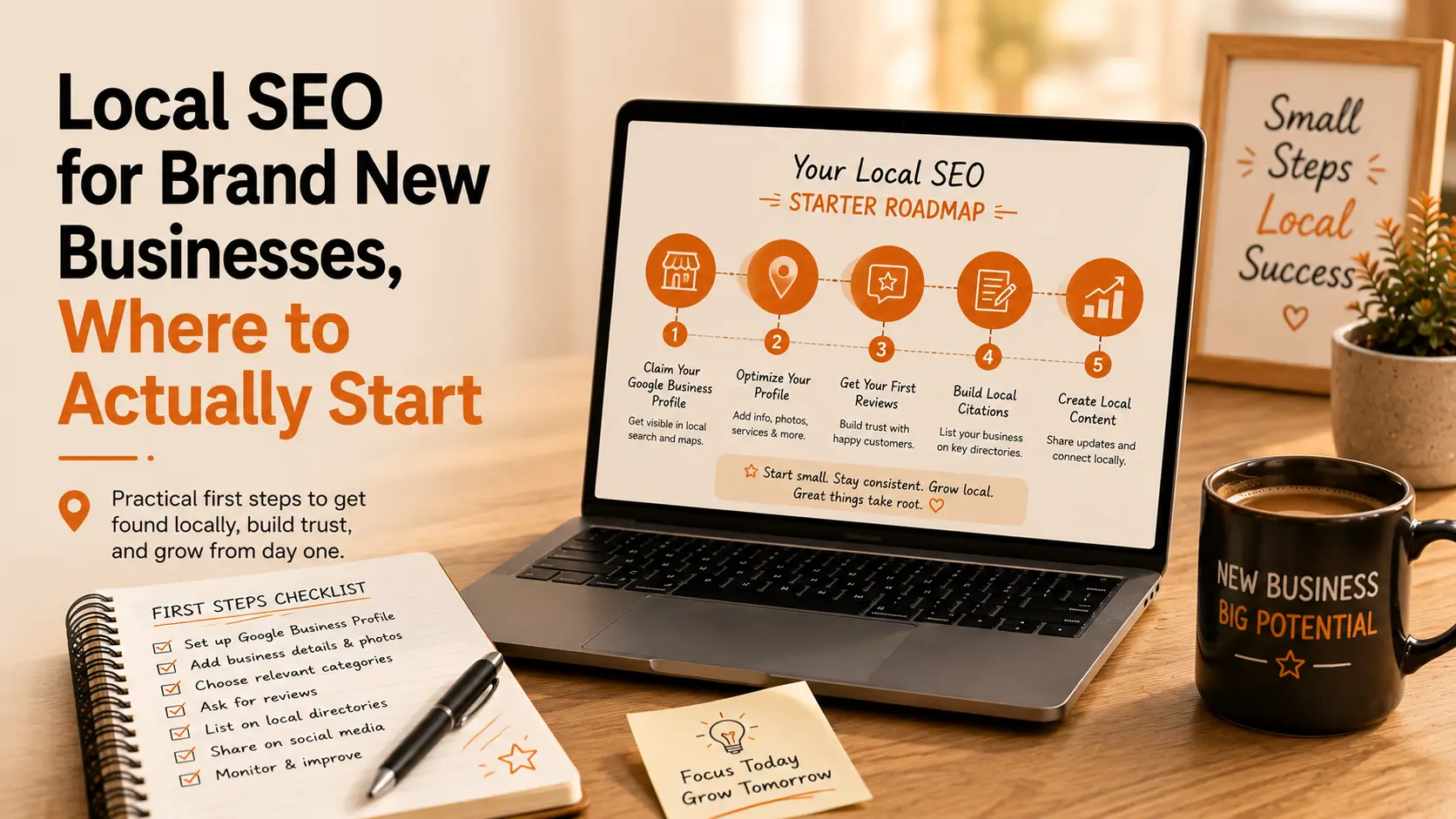 Local SEO for Brand New Businesses, Where to Actually Start